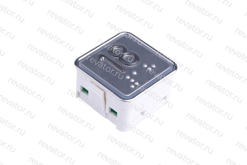 Модуль кнопочный выдавленная надпись красная индикация код брайля MT42RUS "18" Schaefer