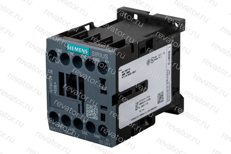 Пускатель 24VDC 10А 3RH2122-1BB40 Siemens