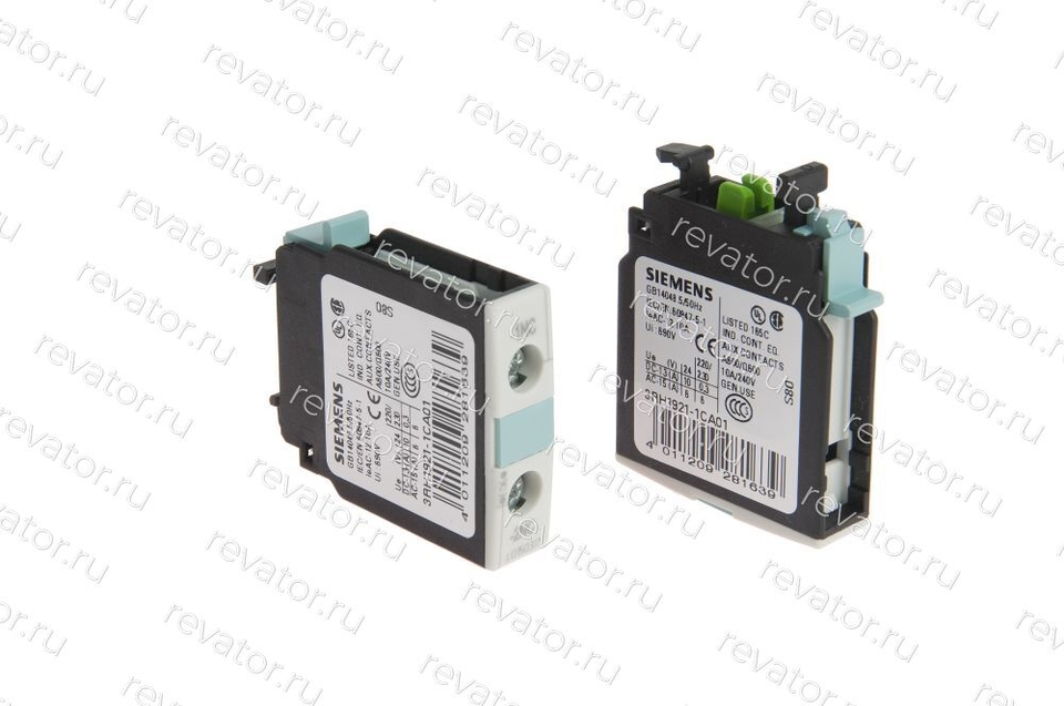 Блок дополнительных контактов 1NC 3RH1921-1CA01 Siemens