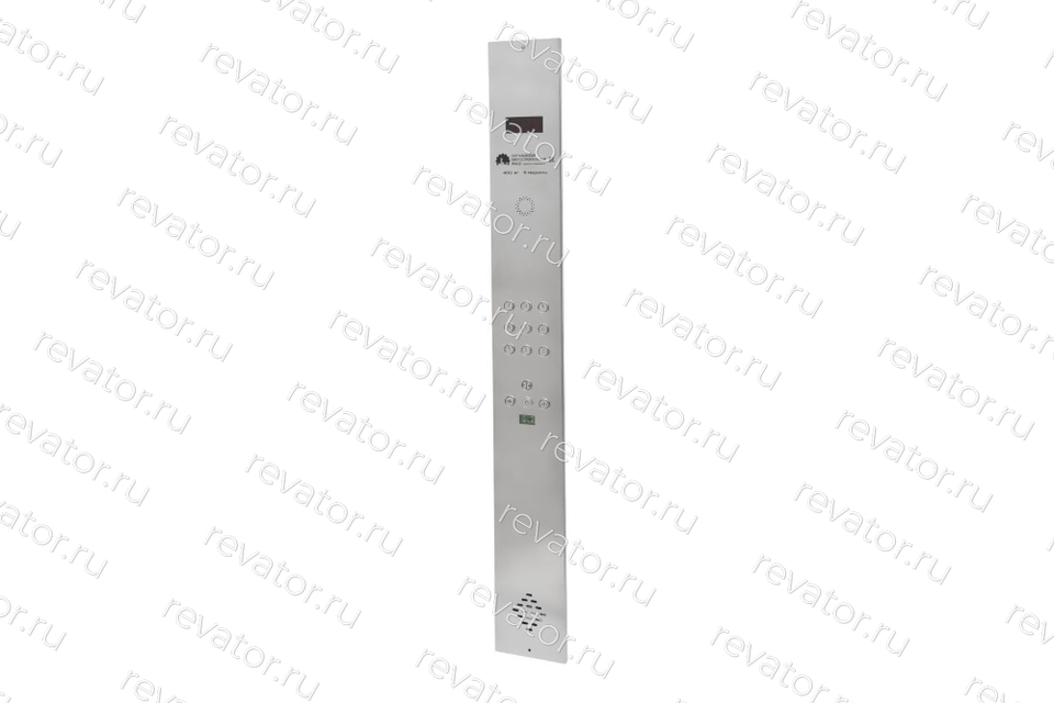 Пост приказов 9 этажей "колонна" нержавеющая сталь WellMaks