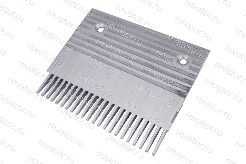 Гребенка траволатора алюминиевая GD-AlSi12 левая 22 зуба тип B TravelMaster KM5270417H01 Kone