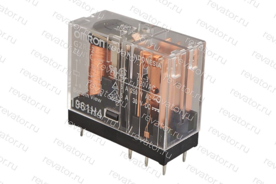 Реле промежуточное 24VDC 5А G2R-2 Omron