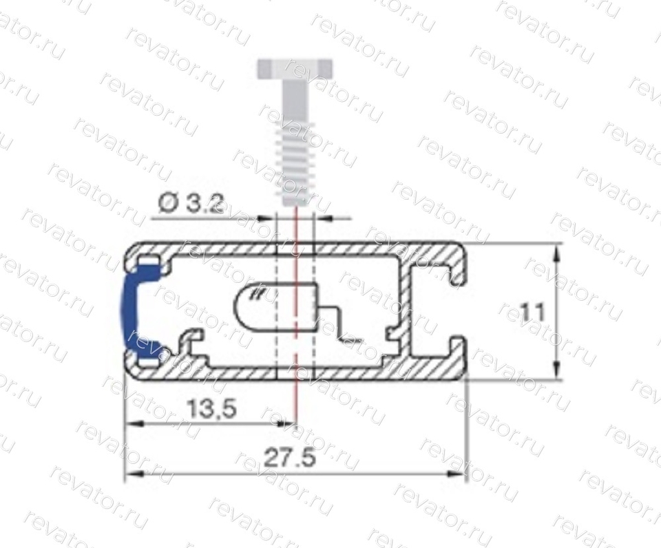 Фотобарьер (световая завеса) 03.G5.L94.230VAC Weco
