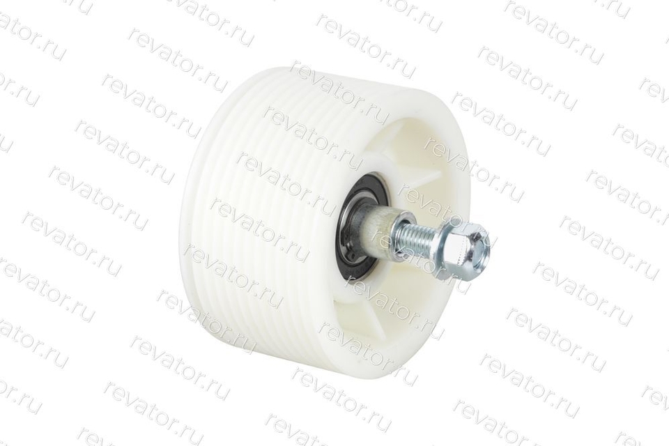 Ролик 111мм прижимного ремня поручня эскалатора с полой осью 17091019 ThyssenKrupp