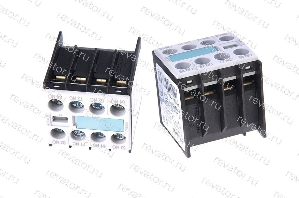 СНЯТ С ПРОИЗВОДСТВА: Блок дополнительных контактов 2NO+2NC 3RH1911-1FA22 Siemens