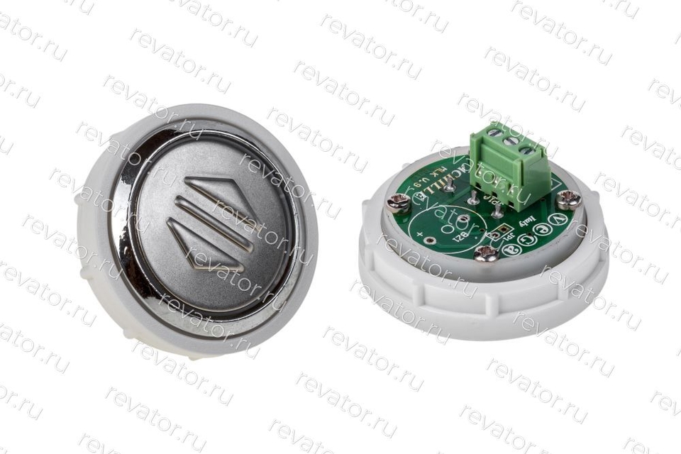 Модуль кнопочный УКЛ красная подсветка "Открытие дверей" MLK Achille Vega