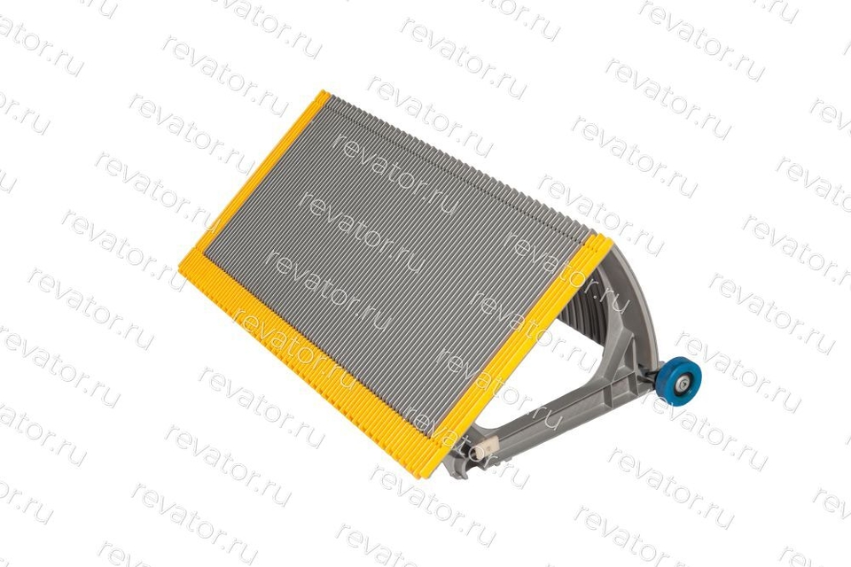 Ступень 800мм ролик 70мм желтые пластиковые демаркационные линии JZ-800