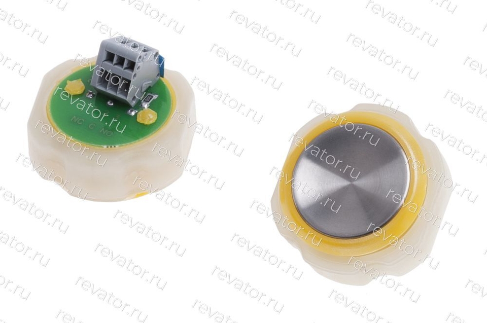 Модуль кнопочный вызов желтый диспетчера КЛ-110-054 Otis