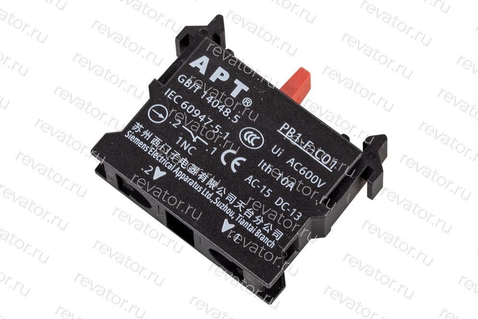 Блок-контакт 1НЗ PB1-F-C01 APT