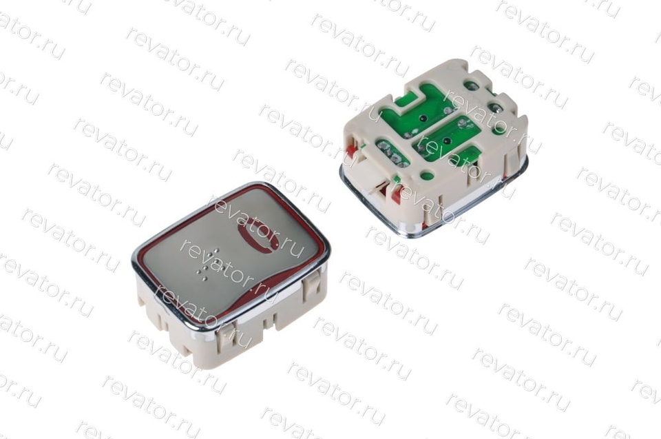Модуль кнопочный красная подсветка код брайля AK-25B "0" AEN04C049*A Sigma