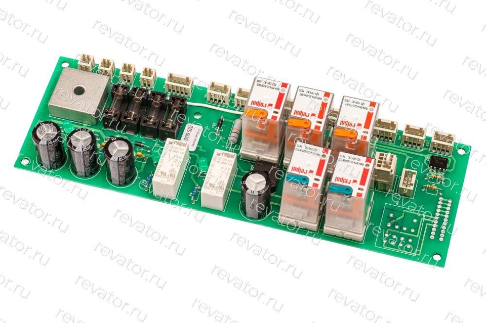 Плата питания и реле для станции ШК6000 для лифтов с машинным помещением ППР ИМКИ.656123.020 (ИМКИ.758128.048) ЩЛЗ