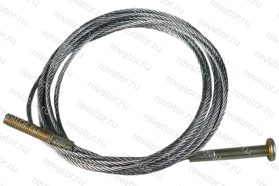 Тросик двери кабины проем 650мм L=2635мм 0411Е.03.10.150 ЩЛЗ