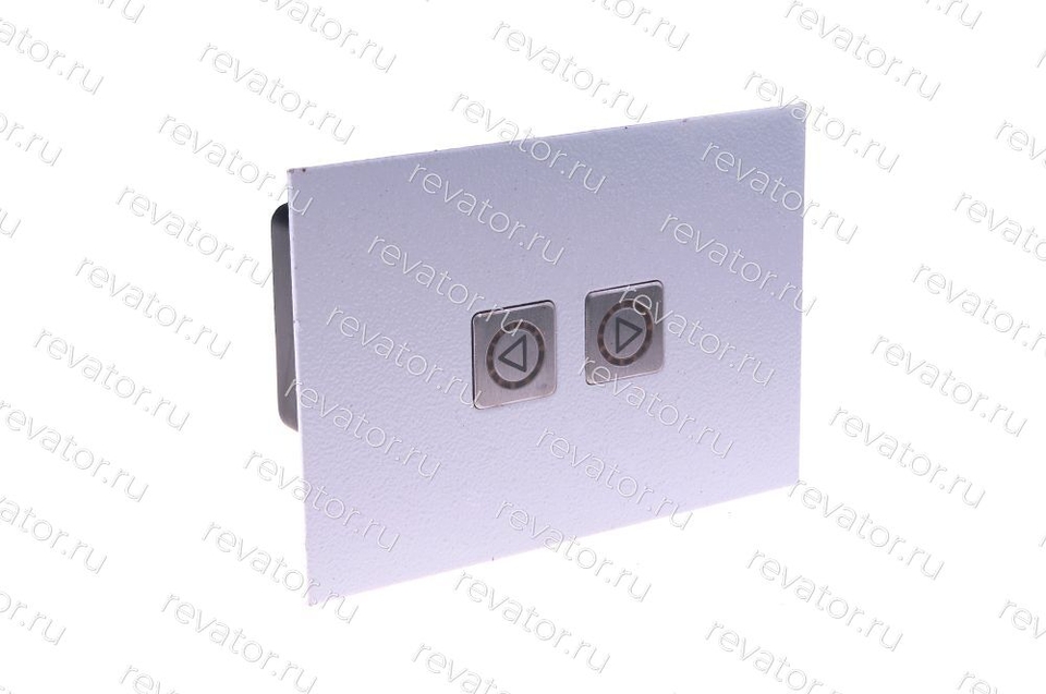 Пост вызывной 2 кнопки стрелки красная индикация для УЛ УКЛ УЭЛ ПЛВ13-К1А0200 0501.12.00.600Д ЩЛЗ