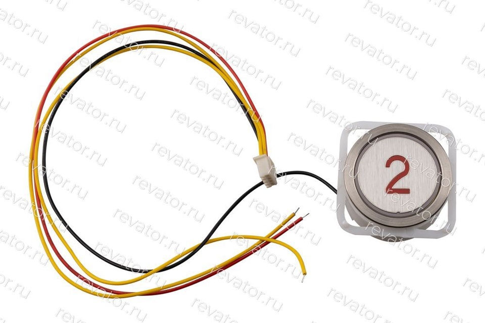 Модуль кнопочный красная подсветка "2" A4J10382A4 BLT