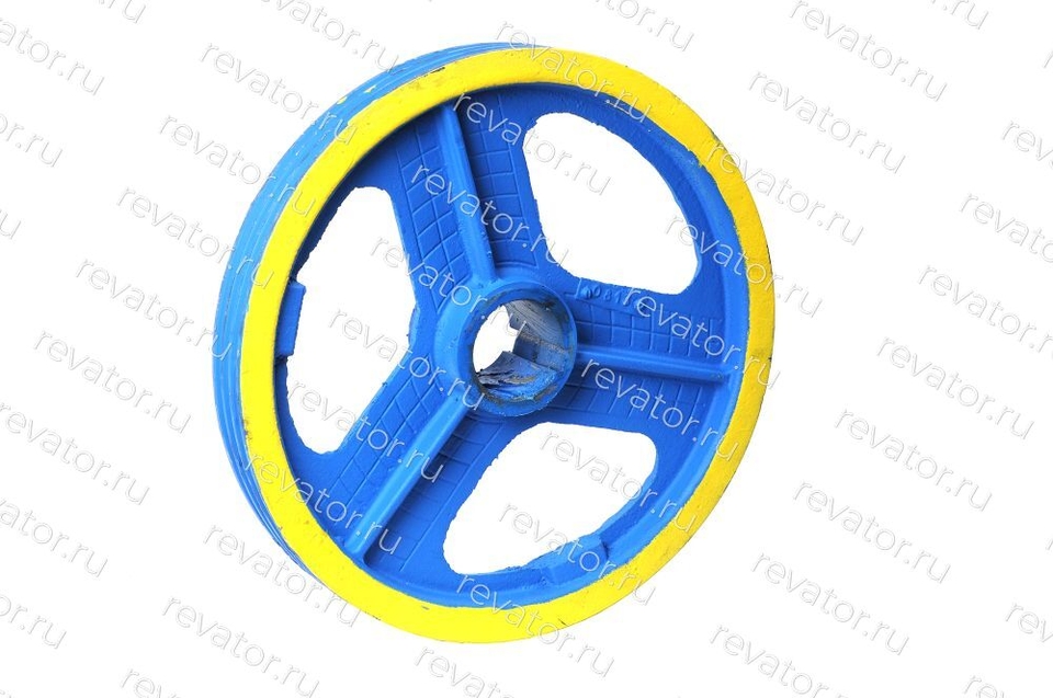 Шкив канатоведущий 525х3х10,5 Л400.00.003 МЛЗ