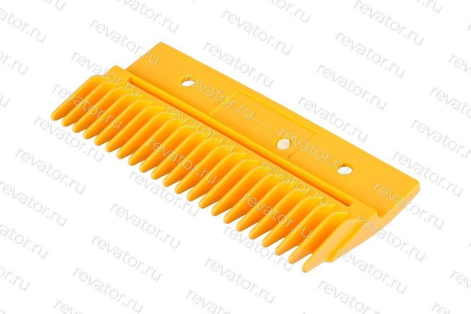Гребенка центральная эскалатора SCE пластиковая желтая 22 зуба DSA2001489-M LG Sigma
