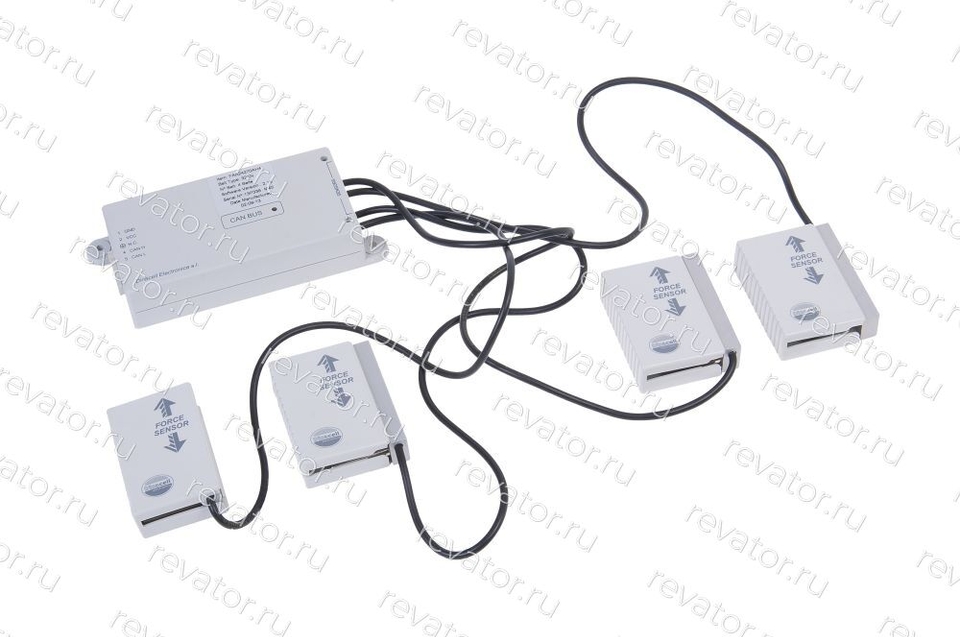 Устройство грузовзвешивающее для ремней шириной 25мм 4 датчика длина проводов 750мм FAA24270AH4 Otis