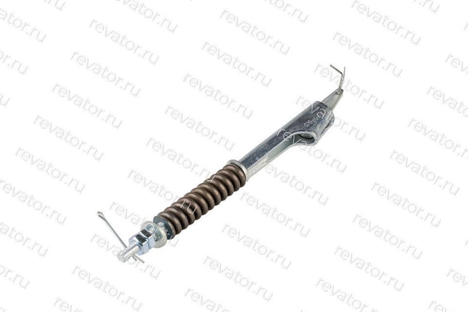 Тяга (подвеска) канатная 5-6,5мм L=90мм несимметричная с пружиной М10 FRVS