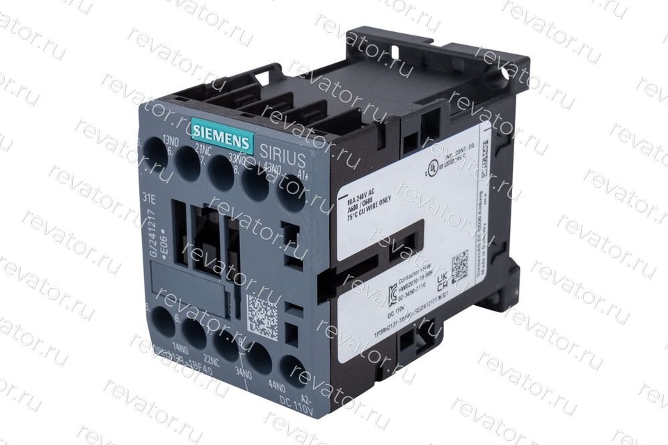 Пускатель 110VDC 10А 3RH2131-1BF40 Siemens