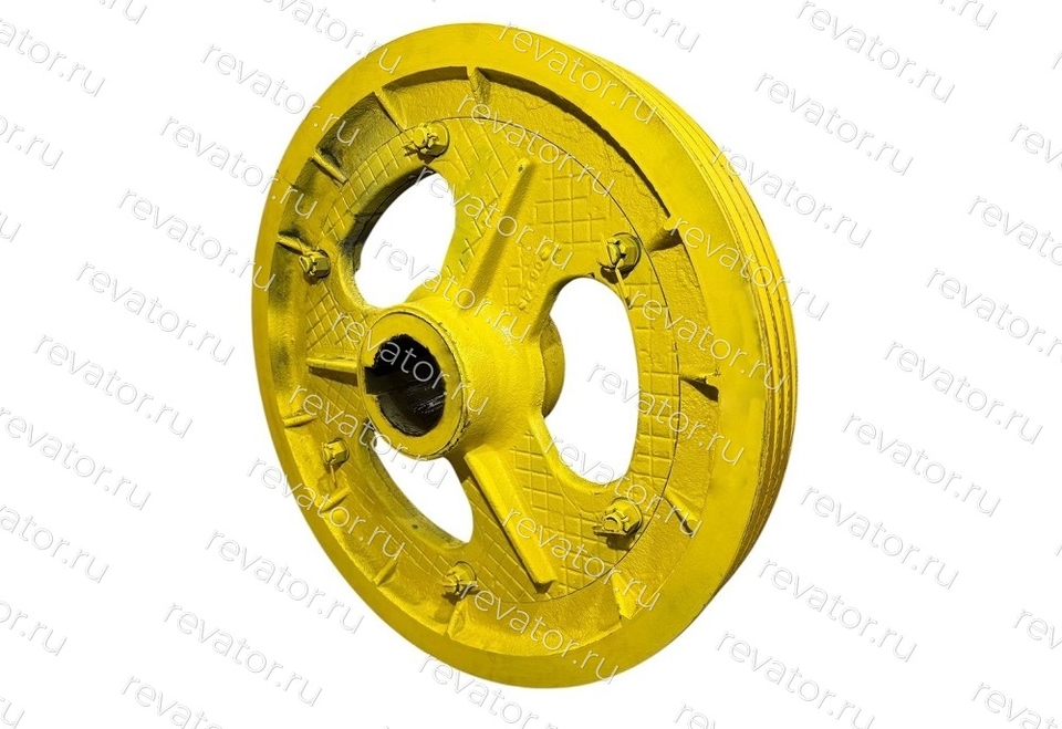 Шкив канатоведущий 700х3х15 для лебедки ЛГ-240-65 двухшкивной привод Л-83-00 КМЗ