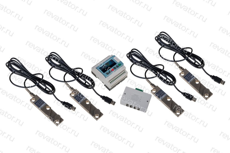 Устройство грузовзвешивающее установка на канаты 4 датчика OMS-560/CCB-4B/RH-M ANT
