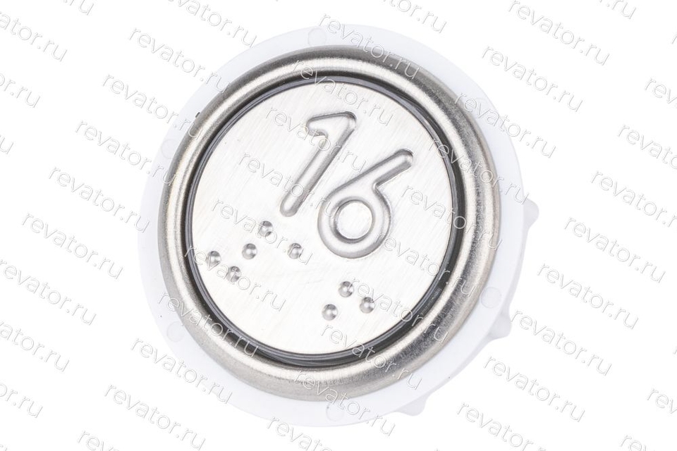 Модуль кнопочный со шрифтом Брайля "16" АК6-01