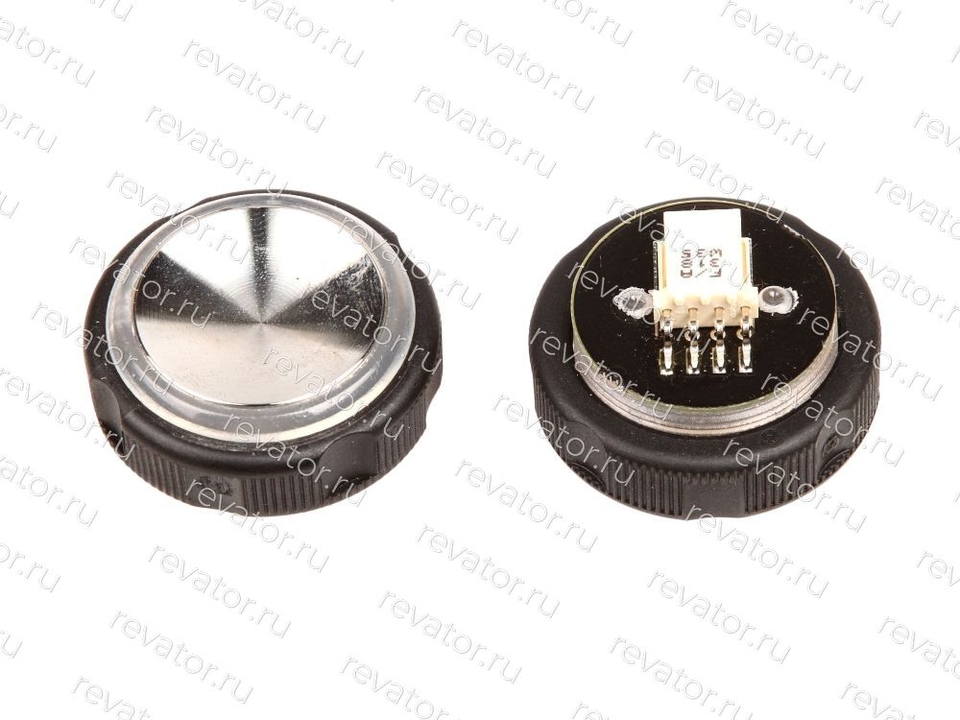 Модуль кнопочный шлифованный синяя подсветка FAA25090A318 Otis