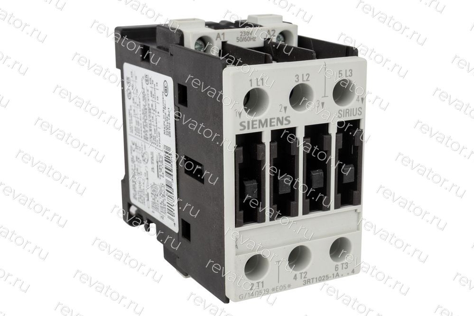 Пускатель 230VAC 17А 3RT1025-1AL24 Siemens