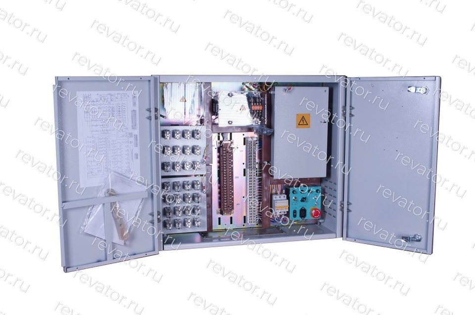 Станция управления на грузовой лифт 100кг 2 остановки ПГ239.20.00.000-03 МЛЗ