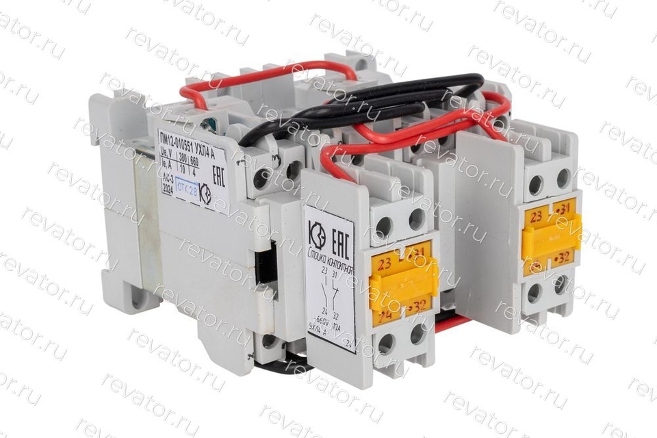 Пускатель лифтовый 230VAC 10А 2з+4р ПМ12-010551А