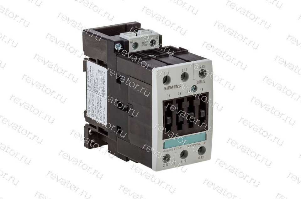 СНЯТ С ПРОИЗВОДСТВА: Пускатель 110VAC 32А 3RT1034-1AF00 Siemens