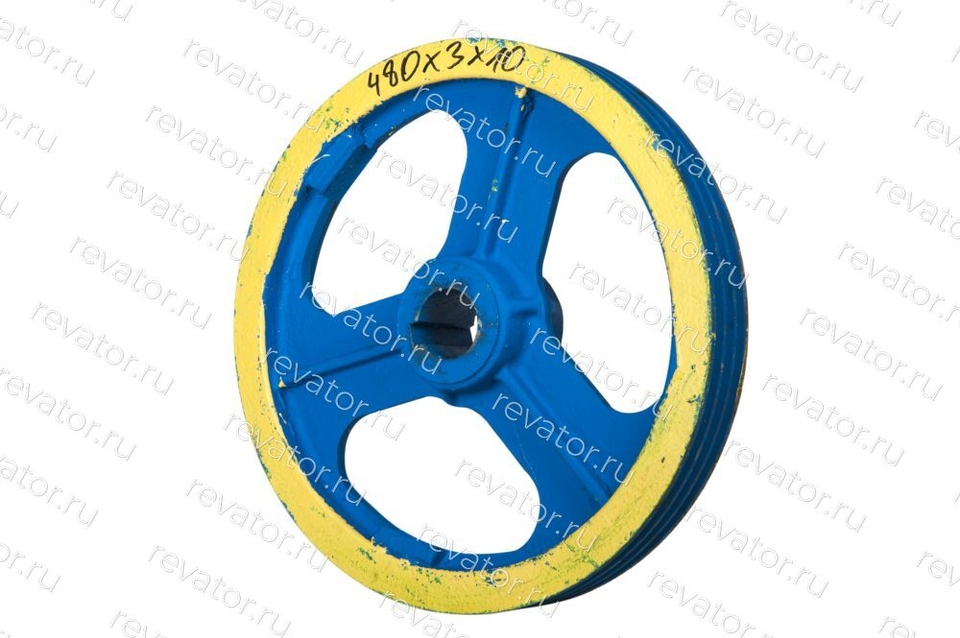 Шкив канатоведущий 480х3х10 0463Б.02.00.001 МЛЗ