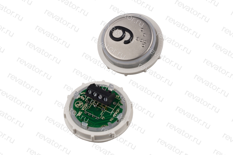 Модуль кнопочный УКЛ с кодом брайля красная подсветка "9" MLK Venus Vega