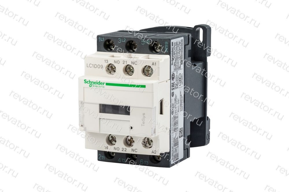 Пускатель 230VAC 9А LC1D09P7C Schneider Electric