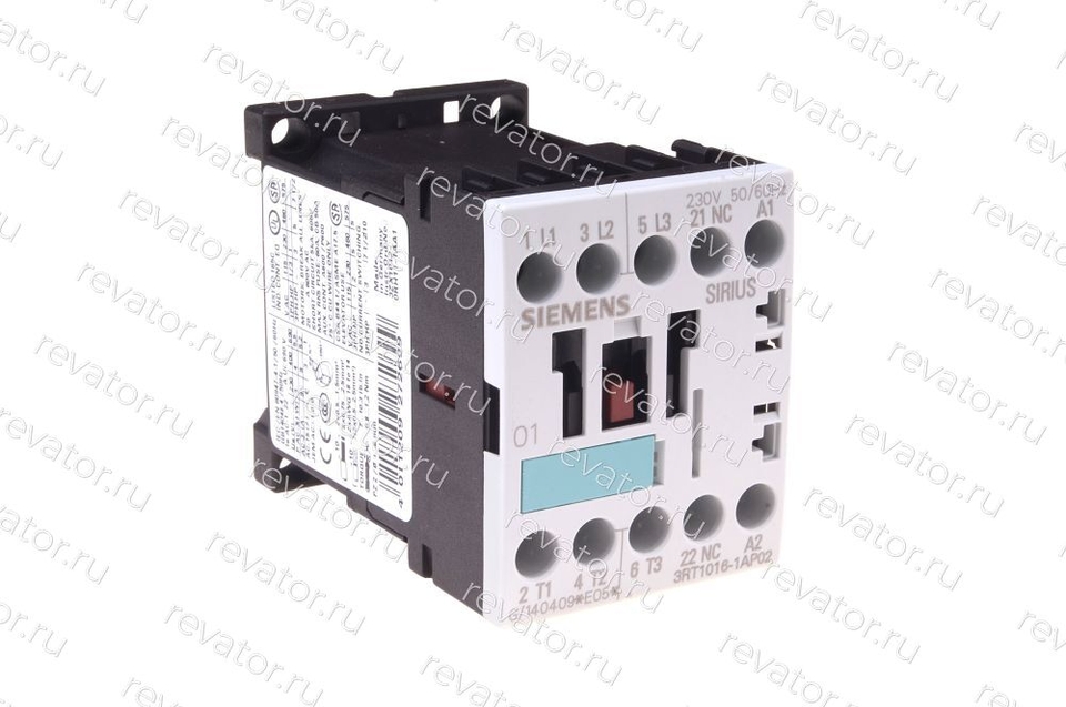 Пускатель 230VAC 9А 3RT1016-1AP02 Siemens