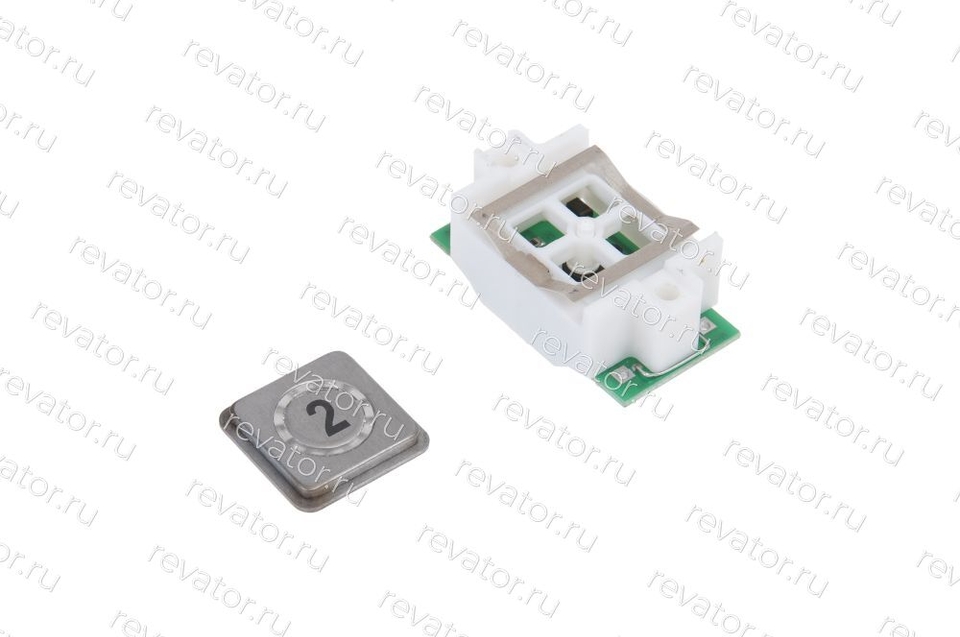 Модуль кнопочный квадратный "2" ВКЛ13А-7 ДС730836362.1