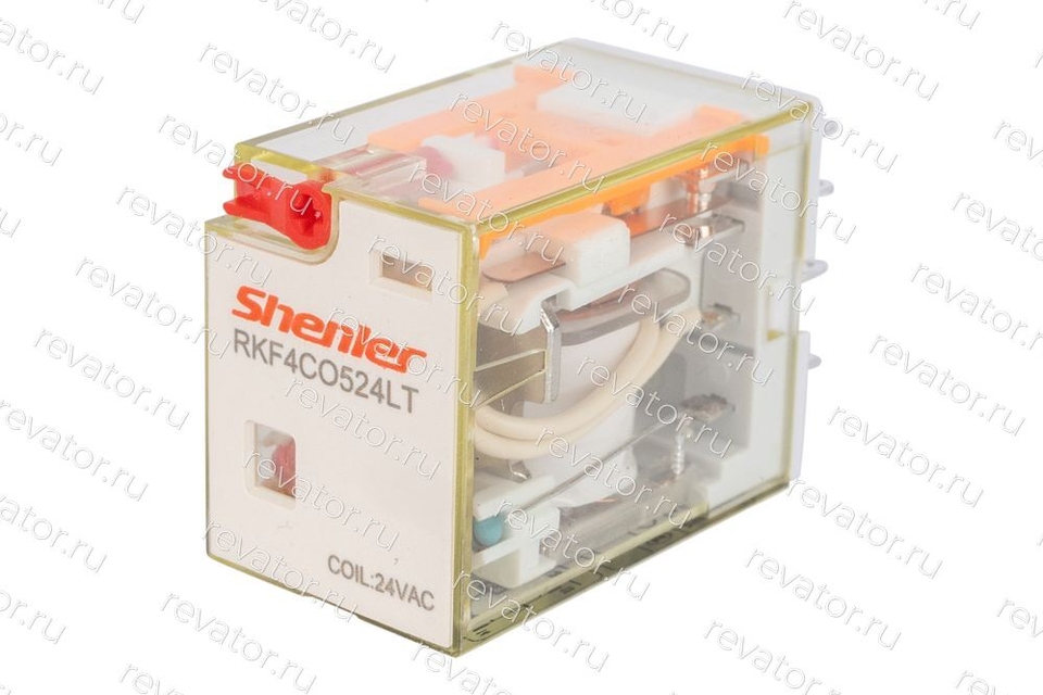 Реле промежуточное 24VAC 6А RKF4CO524LT Shenler