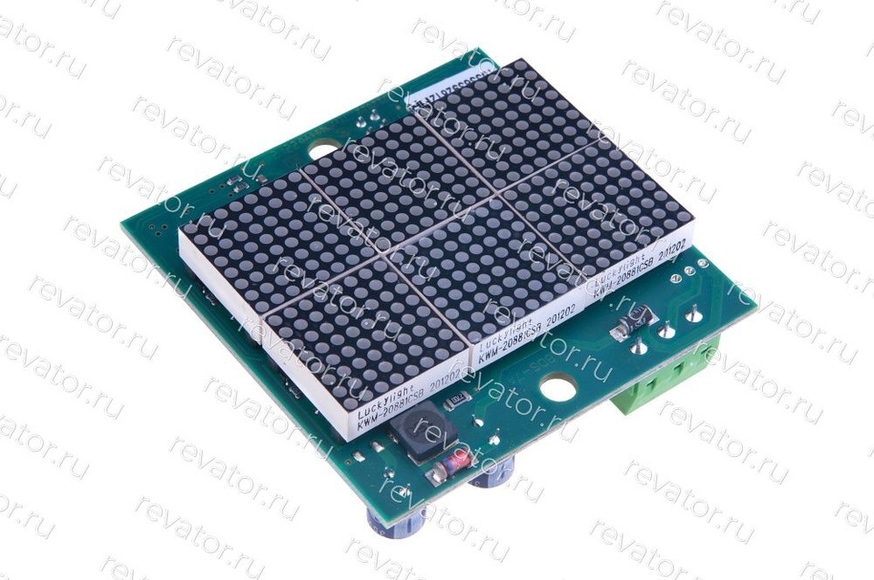 Дисплей LISA LBDS-7A 6 красная подсветка 65-03-00202 10164551 Kleemann