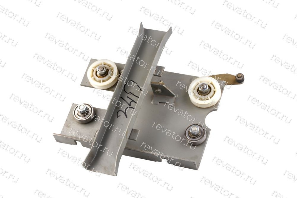 Каретка двери шахты левая в сборе 0411М.03.10.340 КМЗ