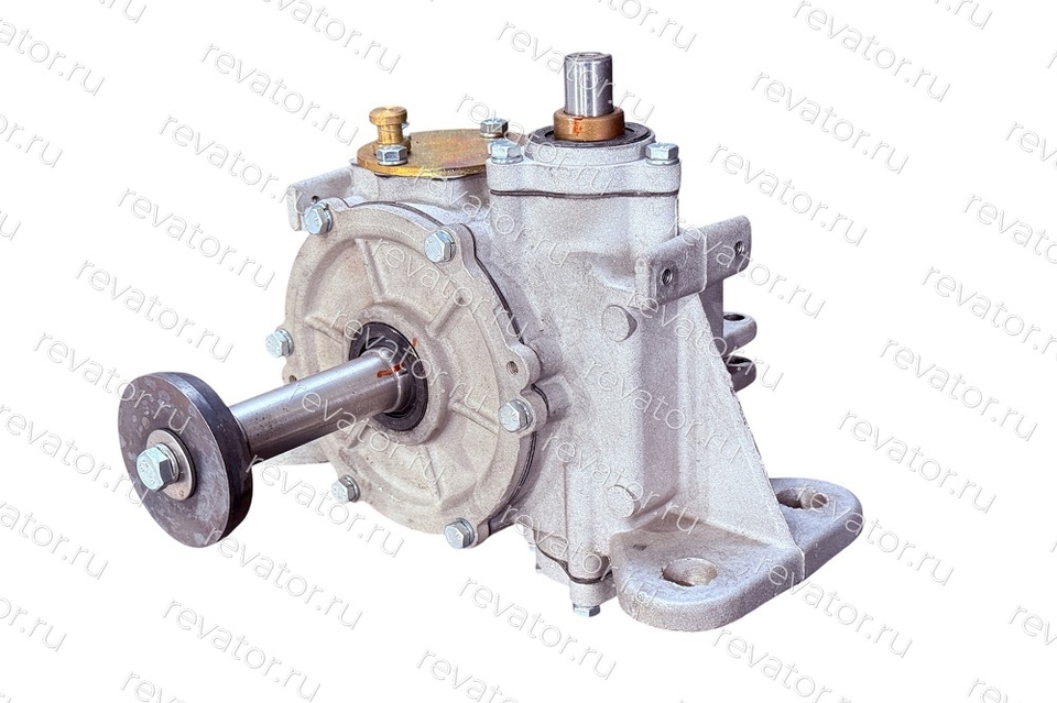 Редуктор привода дверей кабины для лифта алюминиевый корпус Q=630кг 0621.03.11.010ЛМ ЩЛЗ