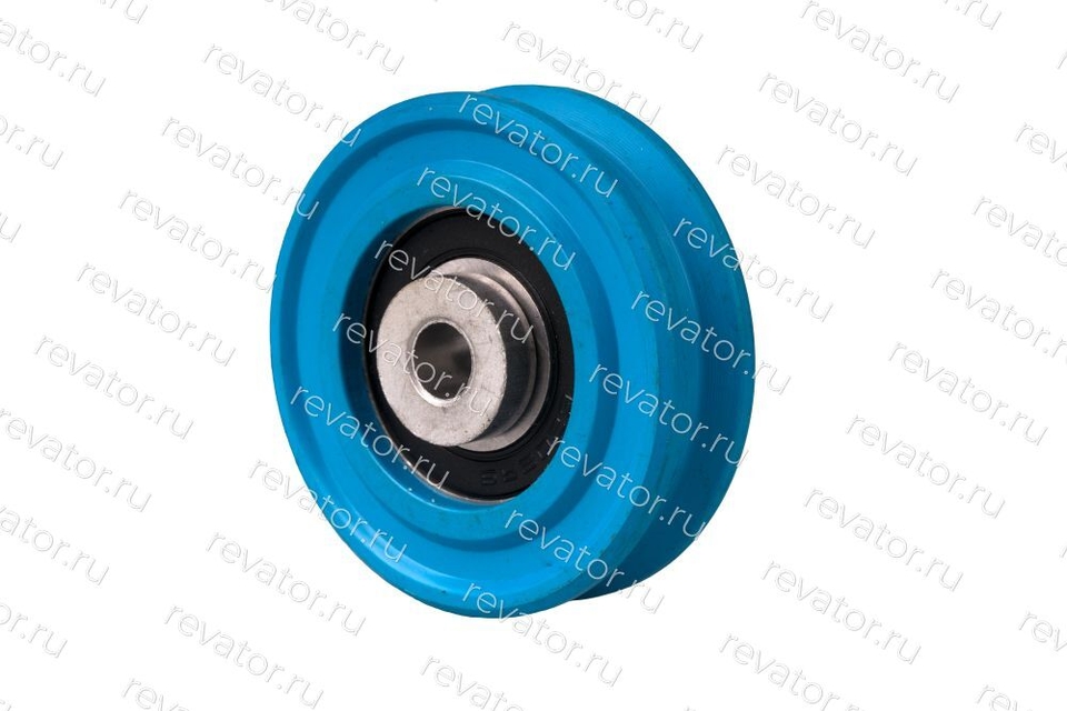 Ролик 55мм каретки верхний улучшенный синий JT-141-1 Ecomaks ЩЛЗ