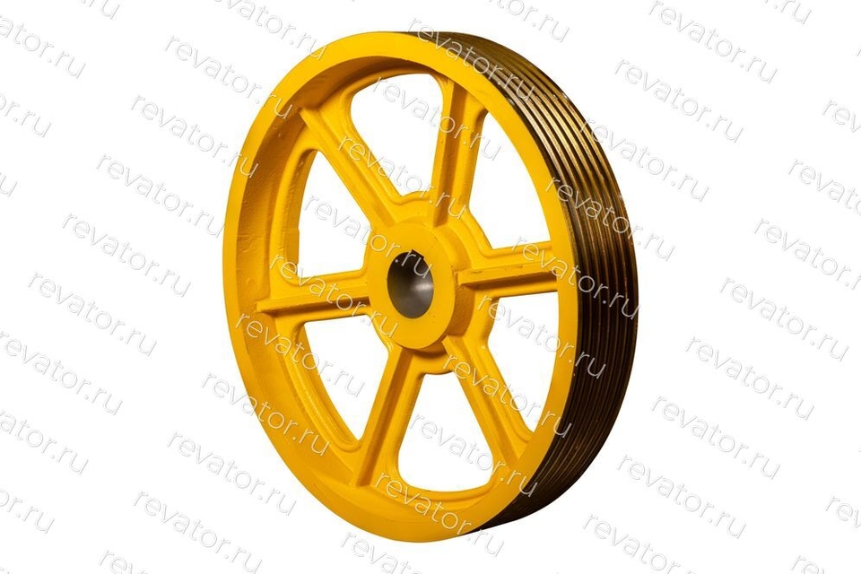 Шкив канатоведущий 750х6х13 для лебедки 18ATF TAB260B1 Otis
