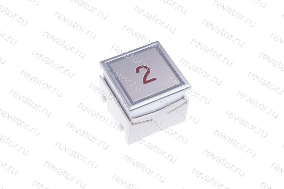 Модуль кнопочный красная подсветка KT40 MTD280 "2" ThyssenKrupp