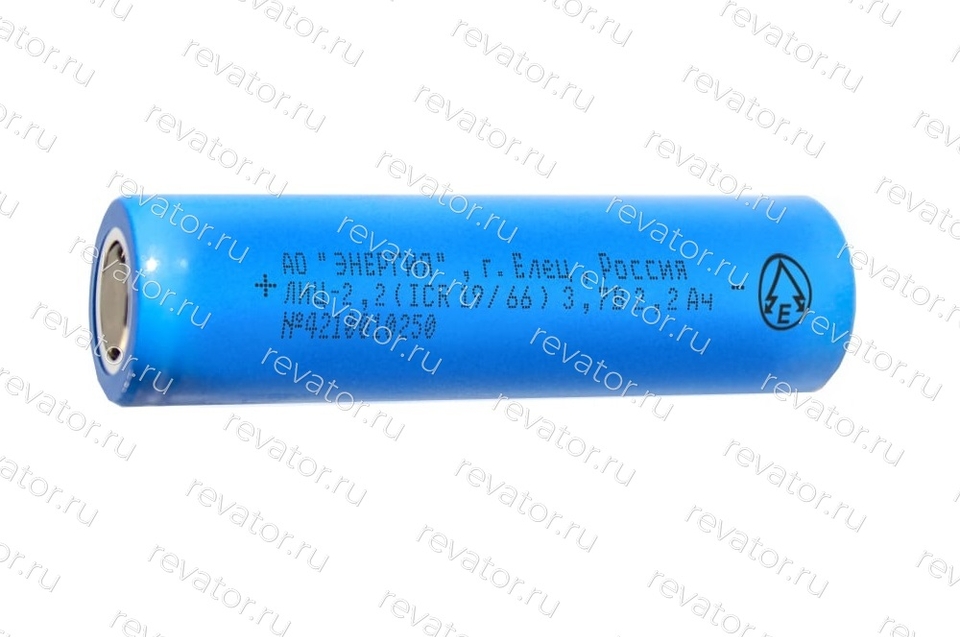 Аккумулятор 3,7В 2200мАч ICR18650