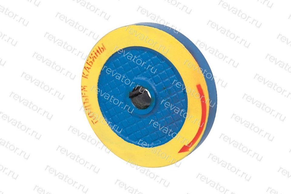 Маховик d=55мм D=350мм посадка цилиндрическая 0401.82.00.005-03 МЛЗ