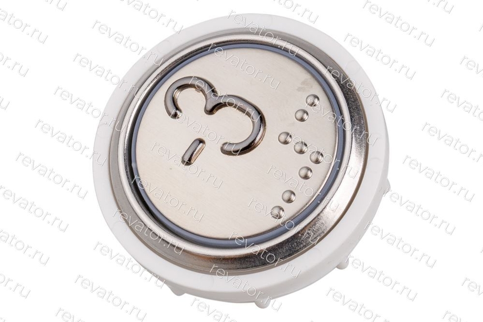 Модуль кнопочный УКЛ с кодом брайля красная подсветка "-3" MLK Achille Vega