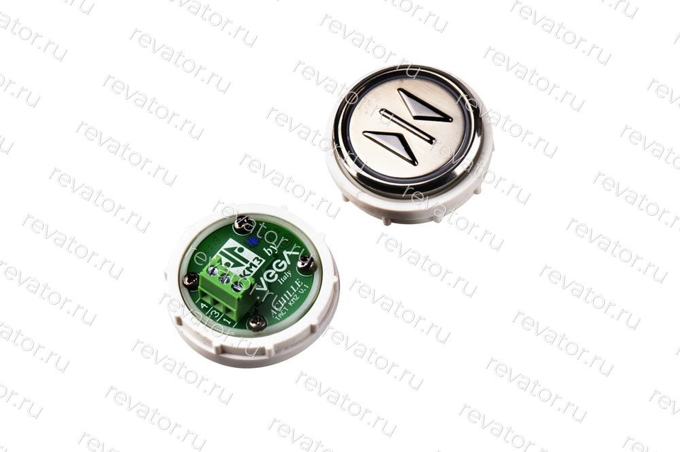 Модуль кнопочный УКЛ синяя подсветка "Закрытие дверей" MLK Achille Vega