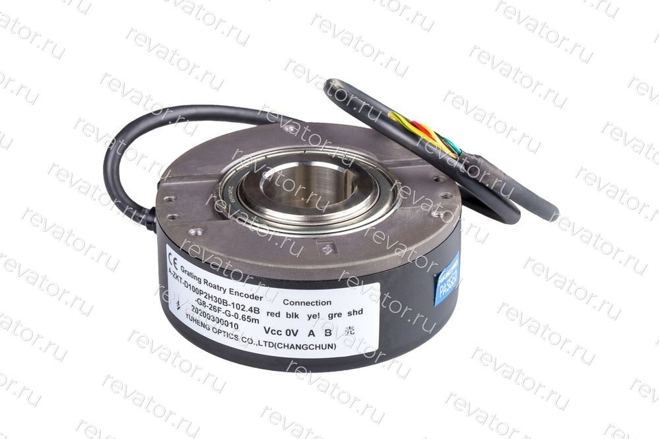 Энкодер для лебедки 13VTR инкрементальный A-ZKT-D100P2H30B-102.4B-G8-26F-G-0.65m Yuheng Optics