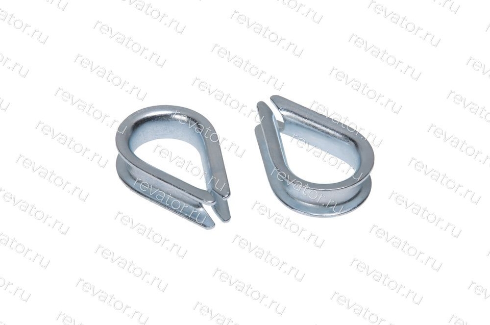 Коуш оцинкованный 9-10мм DIN 6899B