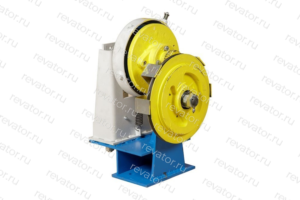 Ограничитель скорости 0,25м/с правый сборка 1 на подставке 293М.37.00.000-02 МЛЗ